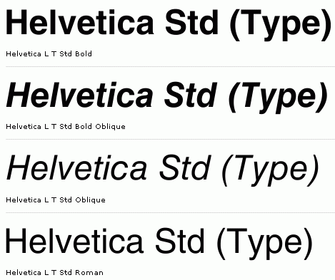 helvetica family font free download